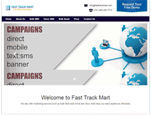Tablet Screenshot of fasttrackmart.com